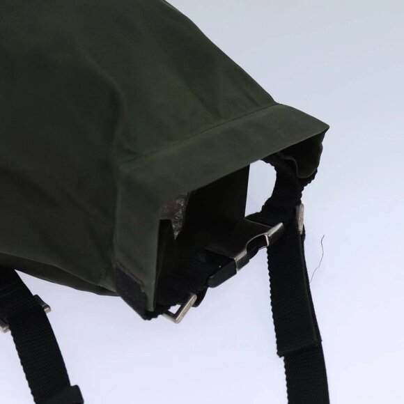 PRADA Shoulder Bag Nylon Khaki Auth - Picture 7 of 16